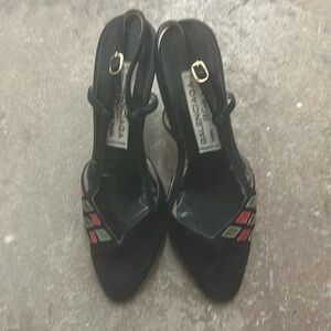 Vintage balenciaga pointy toe heels